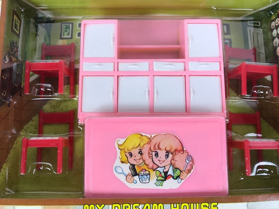 (6) New Doll House Furniture Sets + (2) New Take Along Town Sets [Photo 11]
