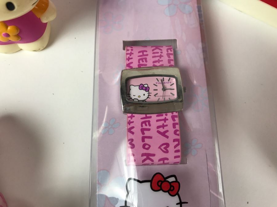Huge Hello Kitty Lot With Plush Toys And New Hello Kitty Watch [Photo 8]