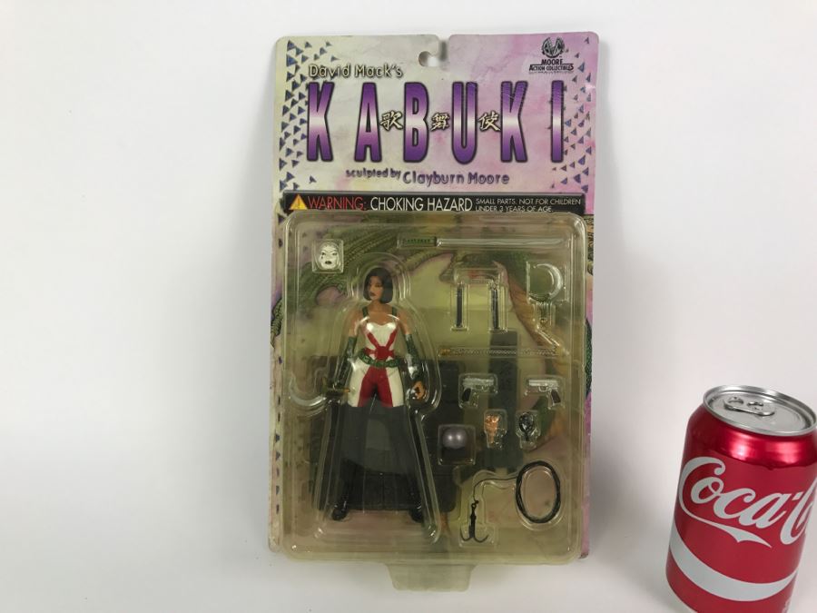 David Mack's KABUKI Moore Action Collectibles Action Figure New In Packaging [Photo 1]