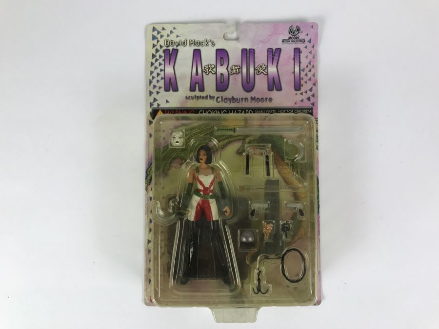 David Mack's KABUKI Moore Action Collectibles Action Figure New In Packaging [Photo 6]