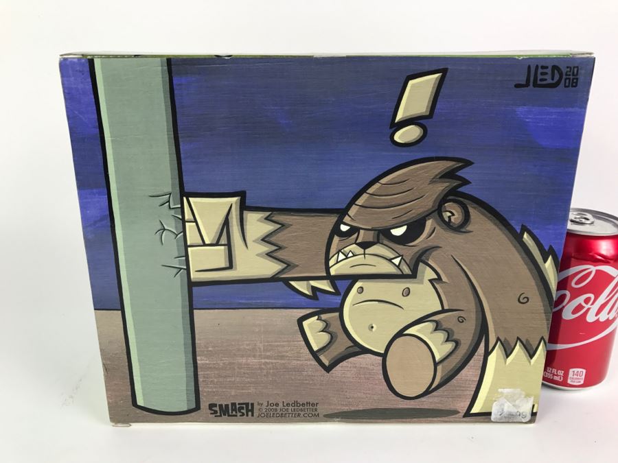 Joe Ledbetter Toy2r Smash 7' Gorilla Vinyl Figure (Angry Face) New In Box [Photo 9]