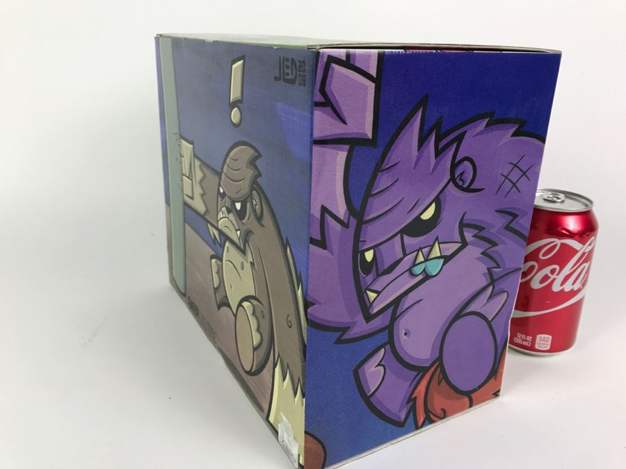 Joe Ledbetter Toy2r Smash 7' Gorilla Vinyl Figure (Angry Face) New In Box [Photo 8]