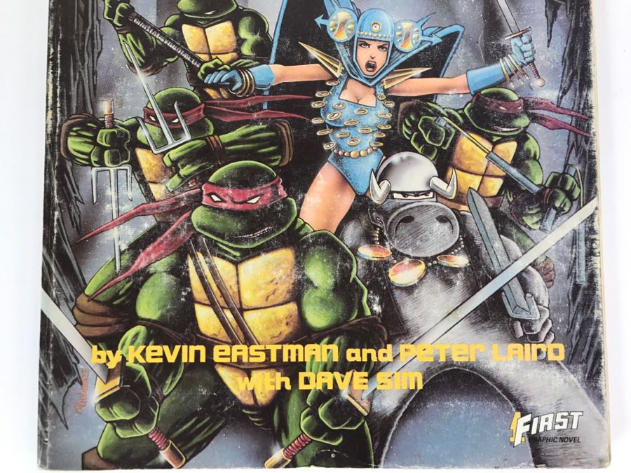 Teenage Mutant Ninja Turtles Book III First Graphic Novel Third Printing [Photo 4]