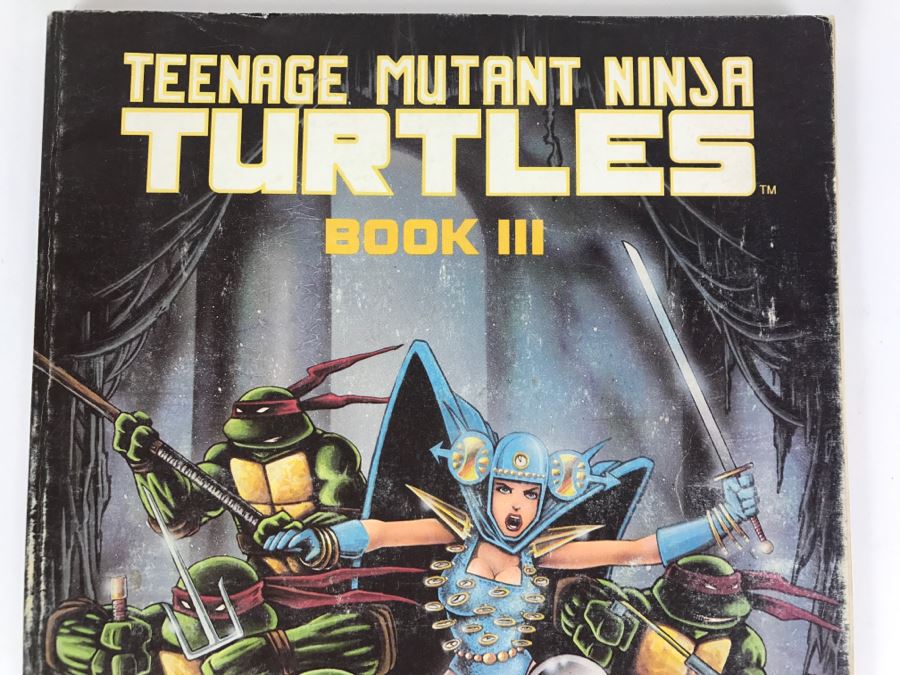 Teenage Mutant Ninja Turtles Book III First Graphic Novel Third Printing [Photo 2]