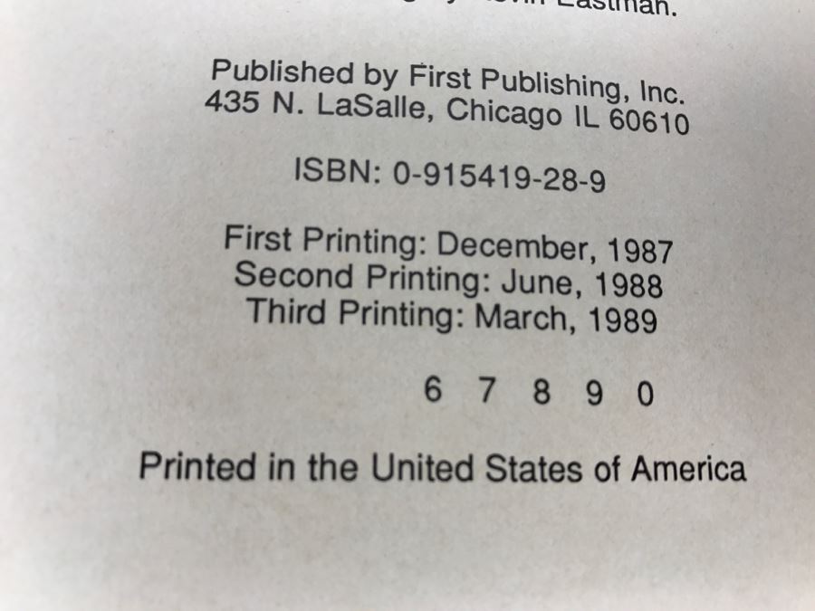 Teenage Mutant Ninja Turtles Book III First Graphic Novel Third Printing [Photo 14]