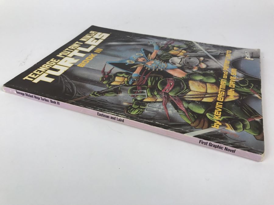 Teenage Mutant Ninja Turtles Book III First Graphic Novel Third Printing [Photo 5]