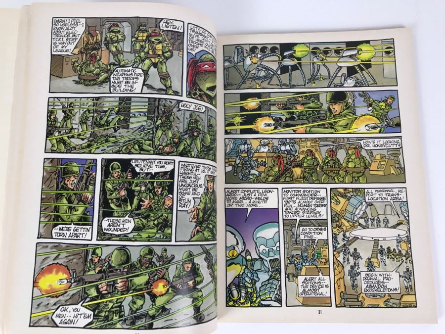 Teenage Mutant Ninja Turtles Book III First Graphic Novel Third Printing [Photo 15]