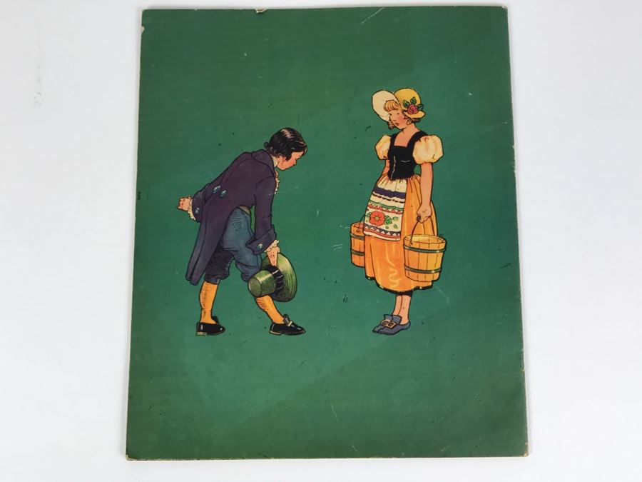 Vintage 1934 Stand-ups Of Mother Goose Sidney Sage No. 2099 Saalfield Publishing Co Paper Dolls [Photo 18]