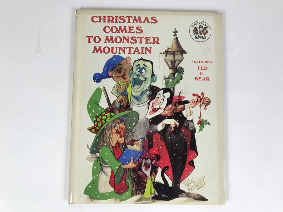 Christmas Comes To Monster Mountain Book John Barrett [Photo 1]