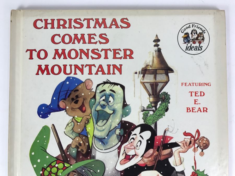 Christmas Comes To Monster Mountain Book John Barrett [Photo 2]