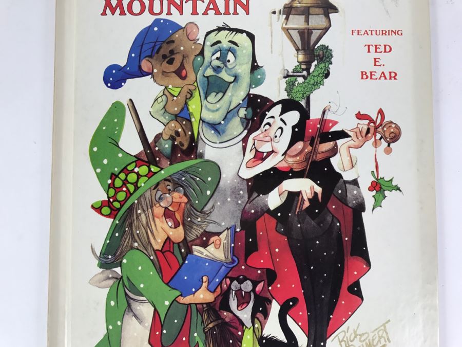 Christmas Comes To Monster Mountain Book John Barrett [Photo 3]