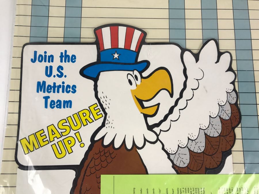 Large Growth Chart 'We're Growing In Metrics' Join U.S. Metrics Team School Teaching Aide By Trend [Photo 3]