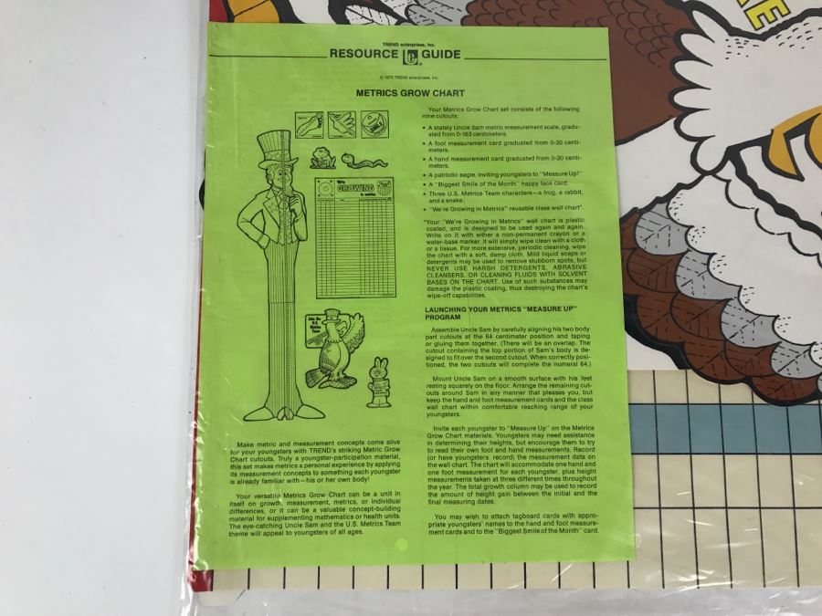 Large Growth Chart 'We're Growing In Metrics' Join U.S. Metrics Team School Teaching Aide By Trend [Photo 7]
