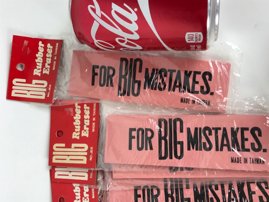 Vintage School Supplies: Giant Erasers, Pencils, Racing Car Erasers, Japanese Pencils, Shrinky Dinks Permanent [Photo 17]