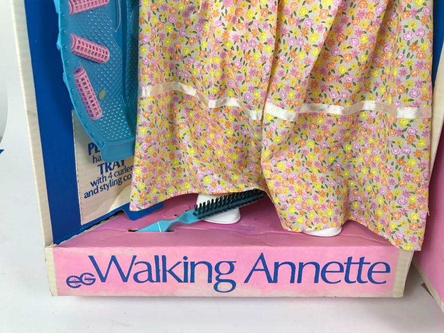 Pair Of Tall Walking Annette Dolls With Original Boxes Incomplete EG Doll [Photo 4]