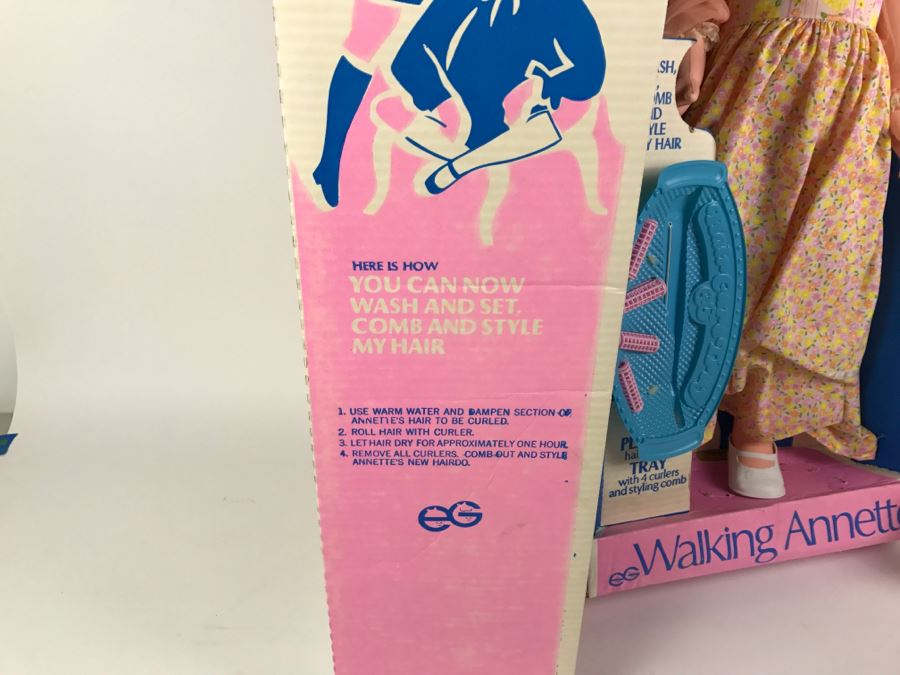 Pair Of Tall Walking Annette Dolls With Original Boxes Incomplete EG Doll [Photo 8]