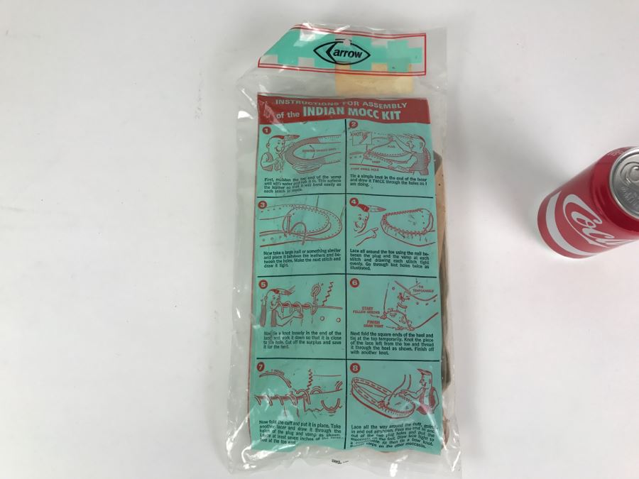 New Authentic Genuine Leather Indian Mocc Kit Arrow [Photo 7]