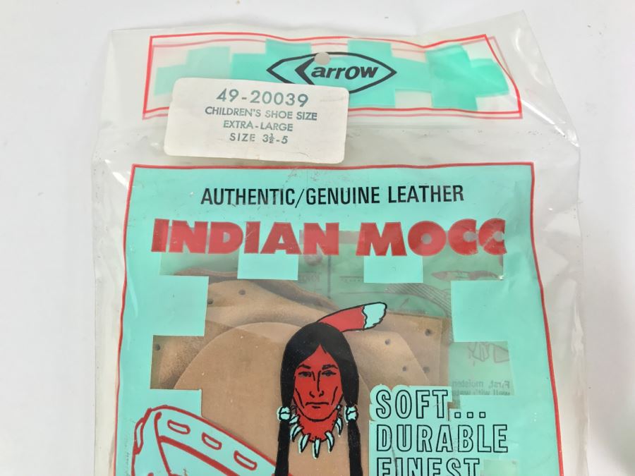 New Authentic Genuine Leather Indian Mocc Kit Arrow [Photo 2]