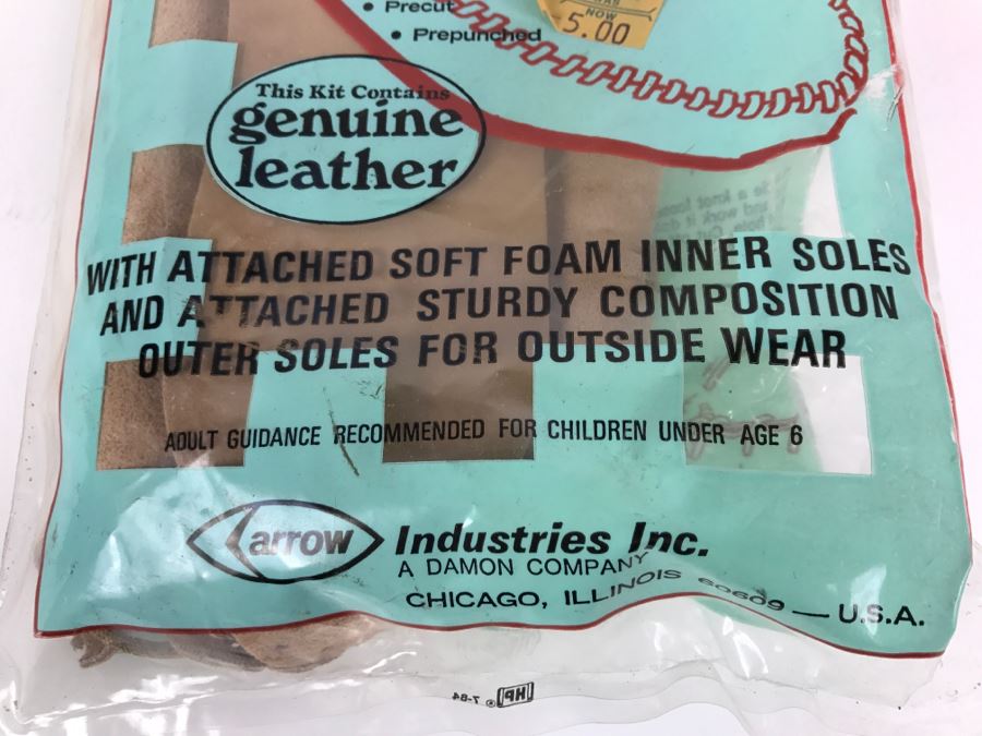 New Authentic Genuine Leather Indian Mocc Kit Arrow [Photo 6]