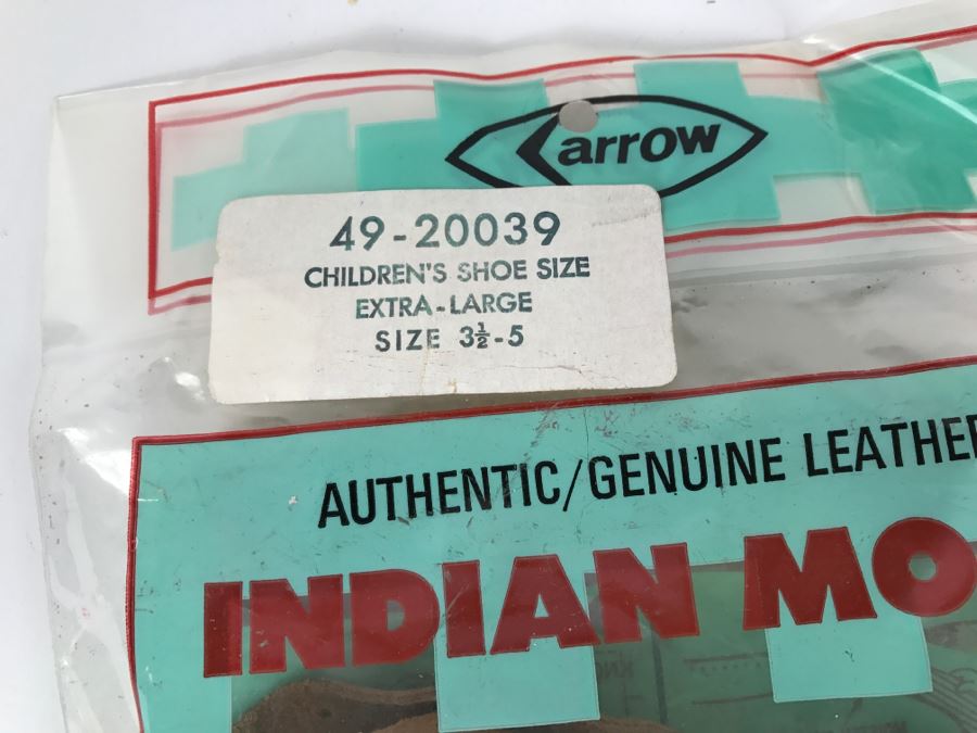 New Authentic Genuine Leather Indian Mocc Kit Arrow [Photo 3]