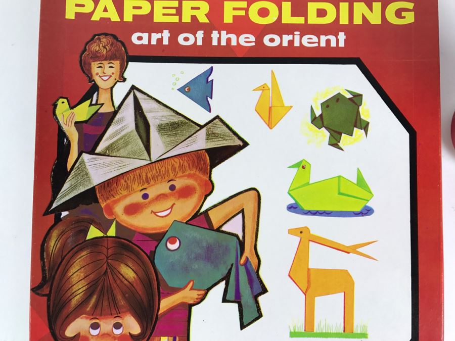 Vintage Kid's Origami Paper Folding Art Of Orient New In Box [Photo 4]
