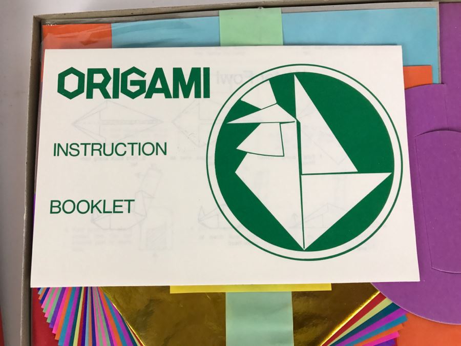 Vintage Kid's Origami Paper Folding Art Of Orient New In Box [Photo 9]