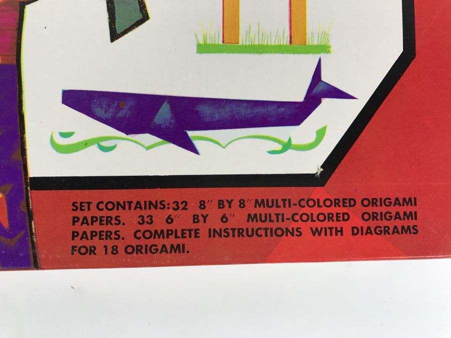 Vintage Kid's Origami Paper Folding Art Of Orient New In Box [Photo 6]