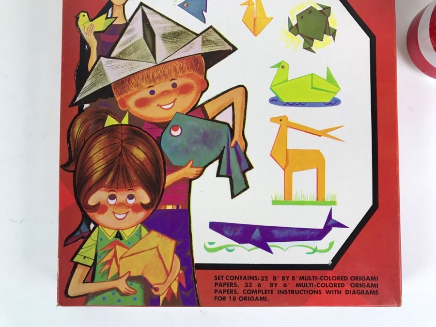 Vintage Kid's Origami Paper Folding Art Of Orient New In Box [Photo 5]