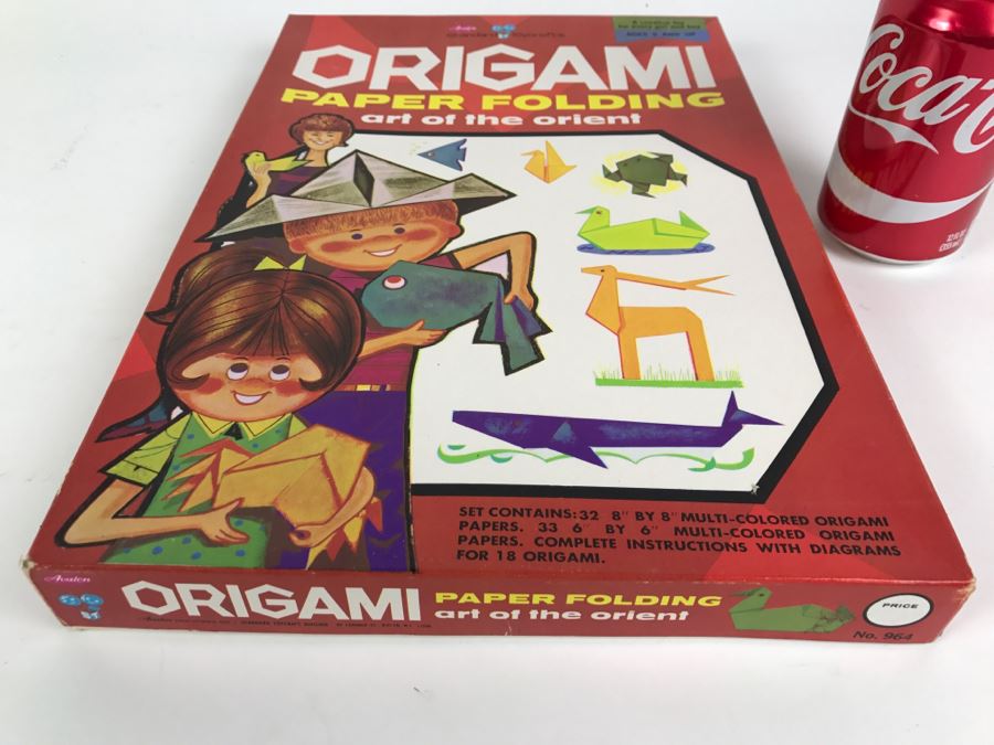 Vintage Kid's Origami Paper Folding Art Of Orient New In Box [Photo 7]
