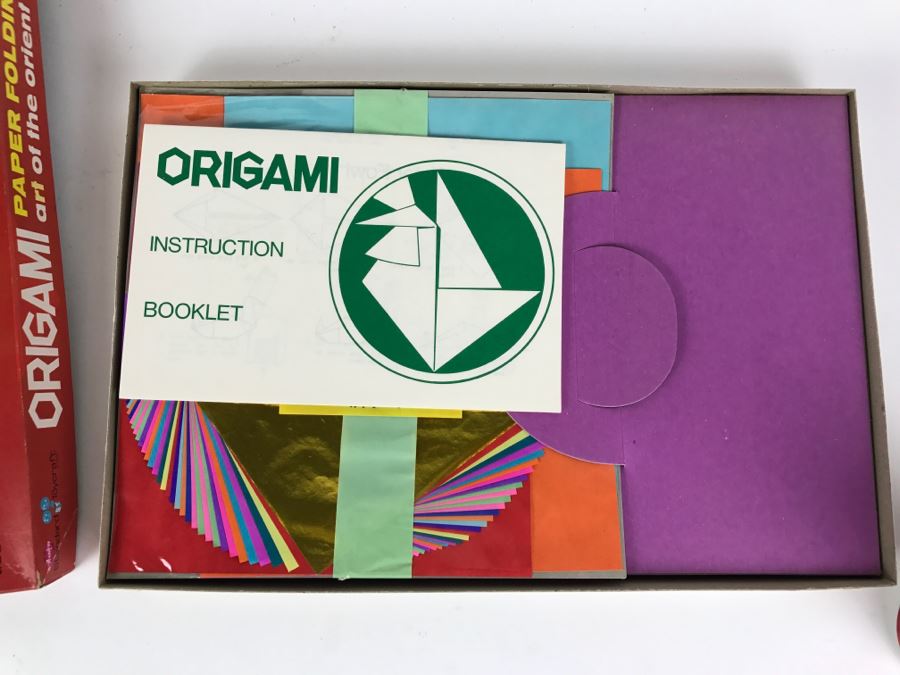 Vintage Kid's Origami Paper Folding Art Of Orient New In Box [Photo 8]