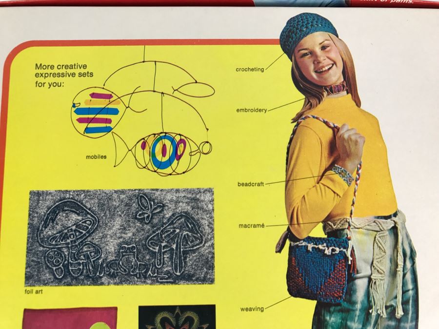 Vintage 1971 Hasbro Tie Dye Kit For The Expressive Generation New In Box [Photo 11]