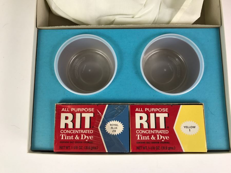 Vintage 1971 Hasbro Tie Dye Kit For The Expressive Generation New In Box [Photo 15]