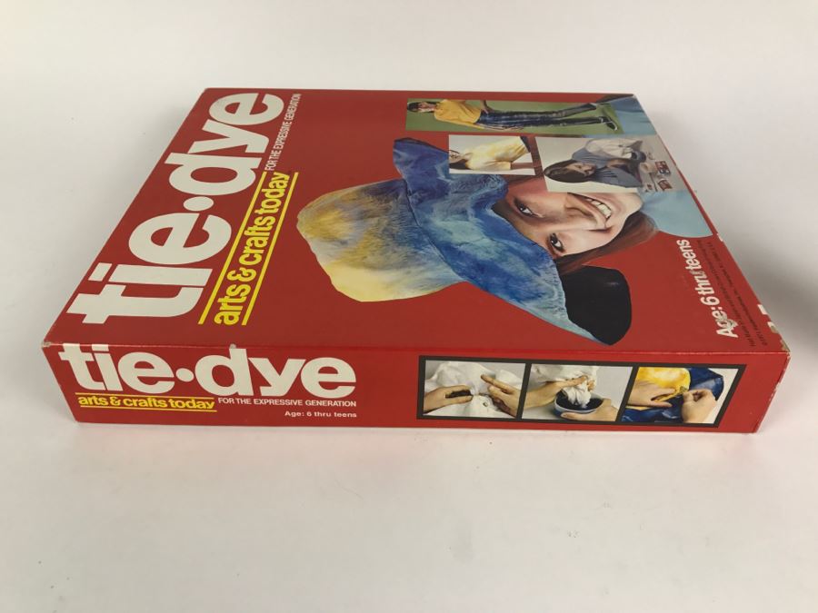 Vintage 1971 Hasbro Tie Dye Kit For The Expressive Generation New In Box [Photo 8]