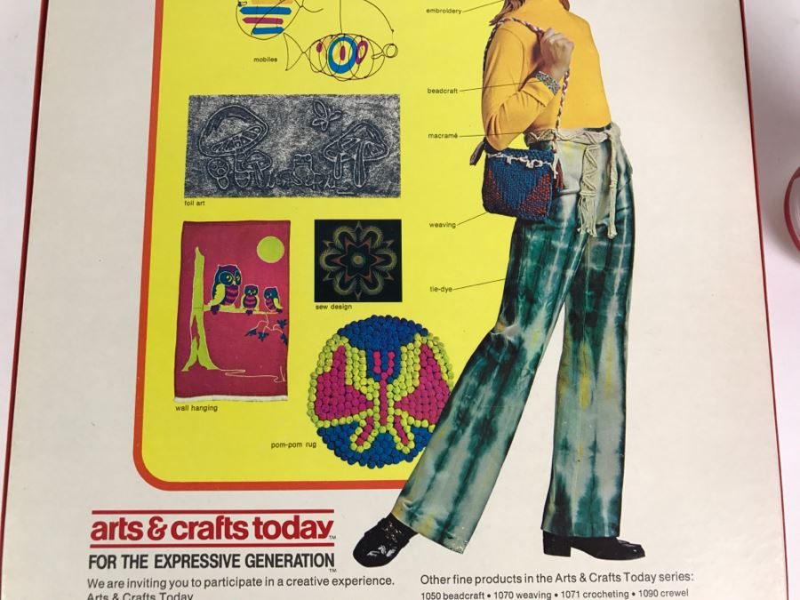 Vintage 1971 Hasbro Tie Dye Kit For The Expressive Generation New In Box [Photo 12]