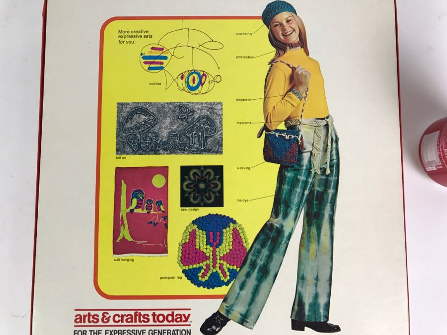 Vintage 1971 Hasbro Tie Dye Kit For The Expressive Generation New In Box [Photo 10]