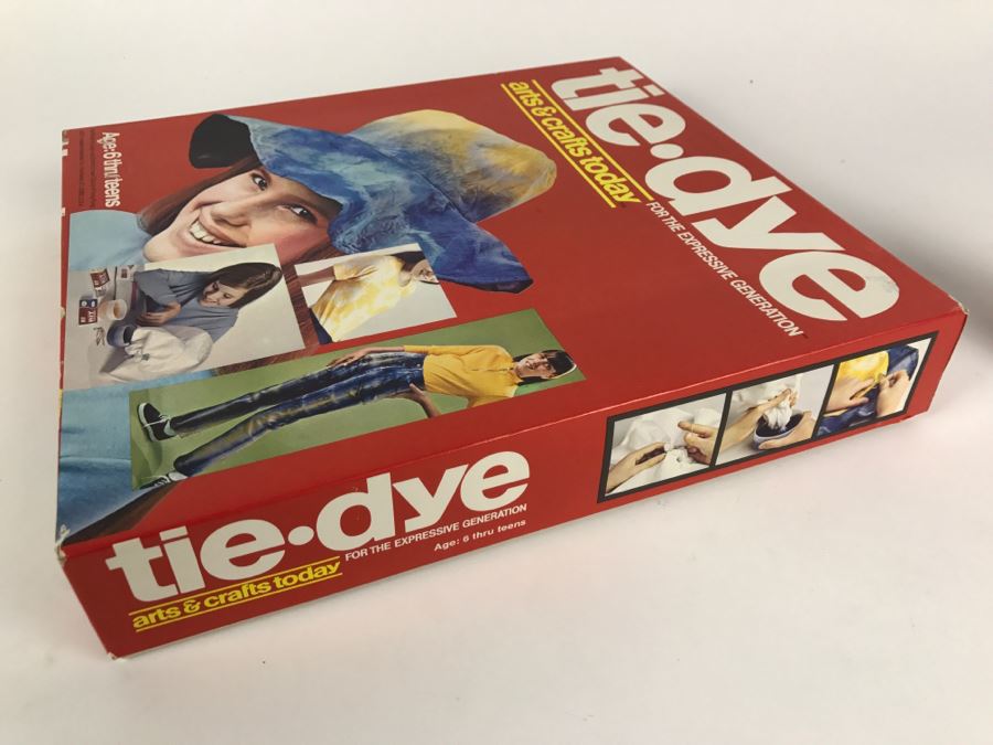 Vintage 1971 Hasbro Tie Dye Kit For The Expressive Generation New In Box [Photo 7]