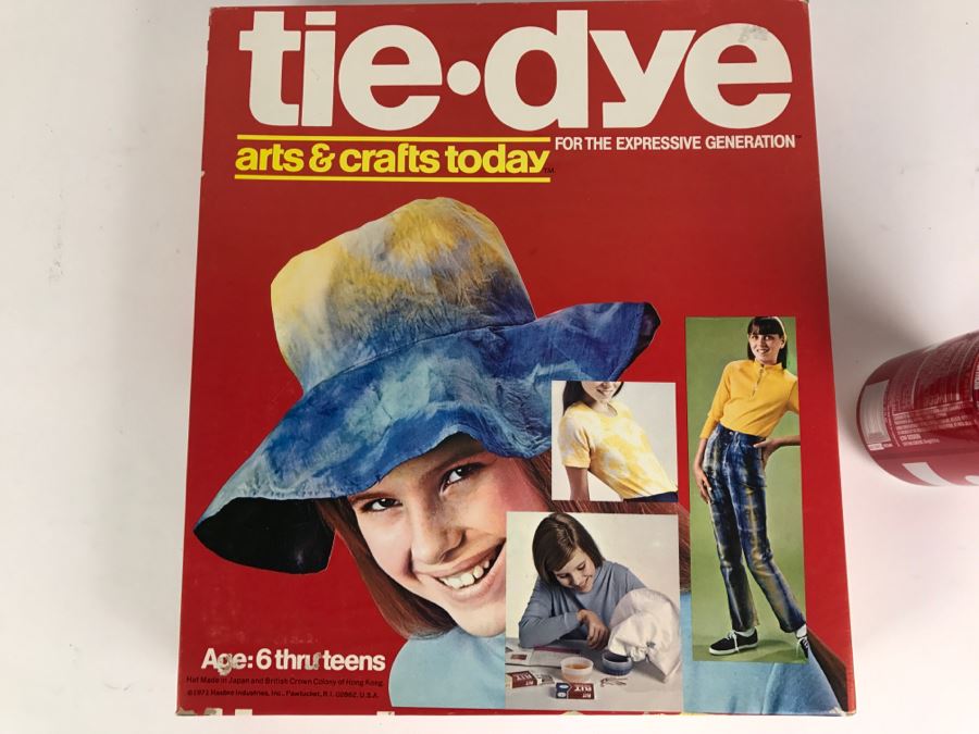 Vintage 1971 Hasbro Tie Dye Kit For The Expressive Generation New In Box [Photo 2]
