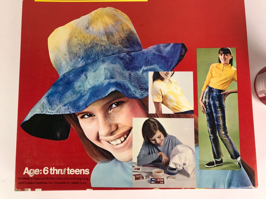 Vintage 1971 Hasbro Tie Dye Kit For The Expressive Generation New In Box [Photo 4]