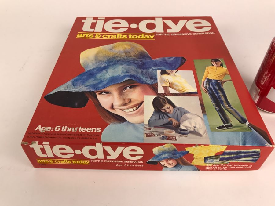 Vintage 1971 Hasbro Tie Dye Kit For The Expressive Generation New In Box [Photo 6]