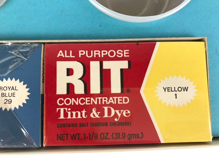Vintage 1971 Hasbro Tie Dye Kit For The Expressive Generation New In Box [Photo 18]