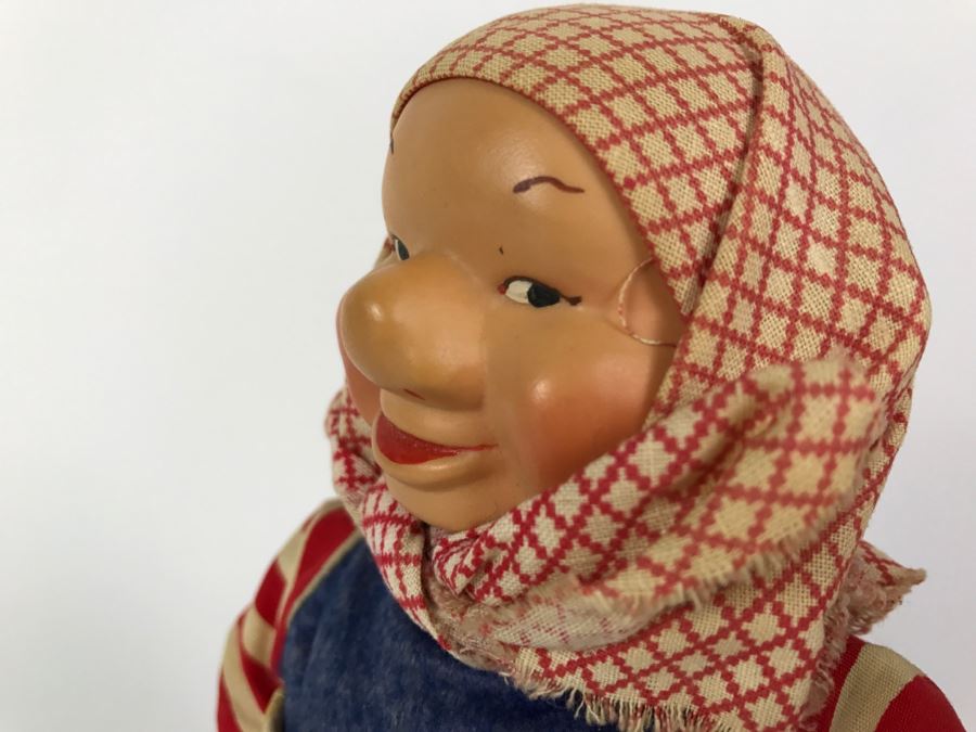 Vintage Ronnaug Petterssen Simoa Dukkene Norway Doll Handmade Plastic With Original Tags [Photo 3]