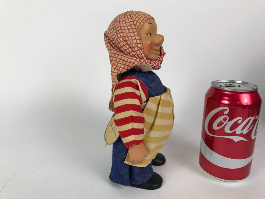 Vintage Ronnaug Petterssen Simoa Dukkene Norway Doll Handmade Plastic With Original Tags [Photo 10]