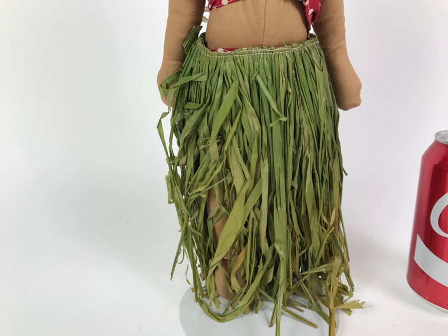 Vintage Hawaiian Cloth Hula Girl Doll [Photo 5]