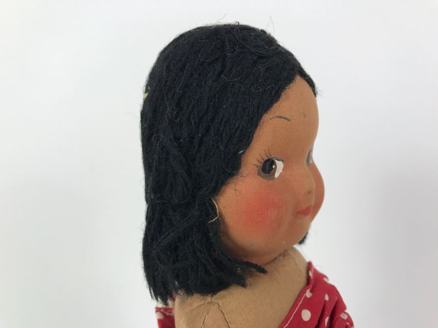 Vintage Hawaiian Cloth Hula Girl Doll [Photo 12]