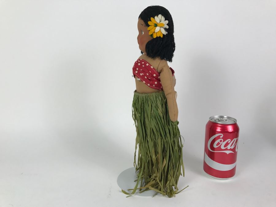 Vintage Hawaiian Cloth Hula Girl Doll [Photo 7]