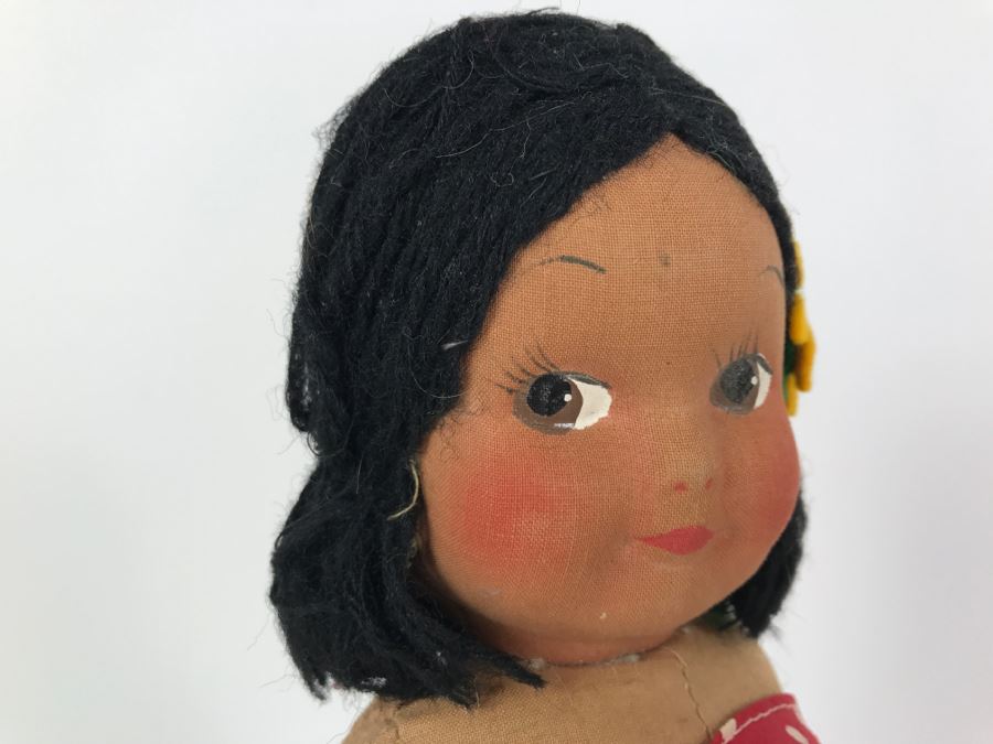 Vintage Hawaiian Cloth Hula Girl Doll [Photo 13]