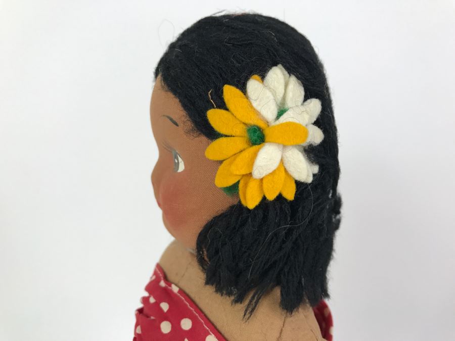 Vintage Hawaiian Cloth Hula Girl Doll [Photo 6]
