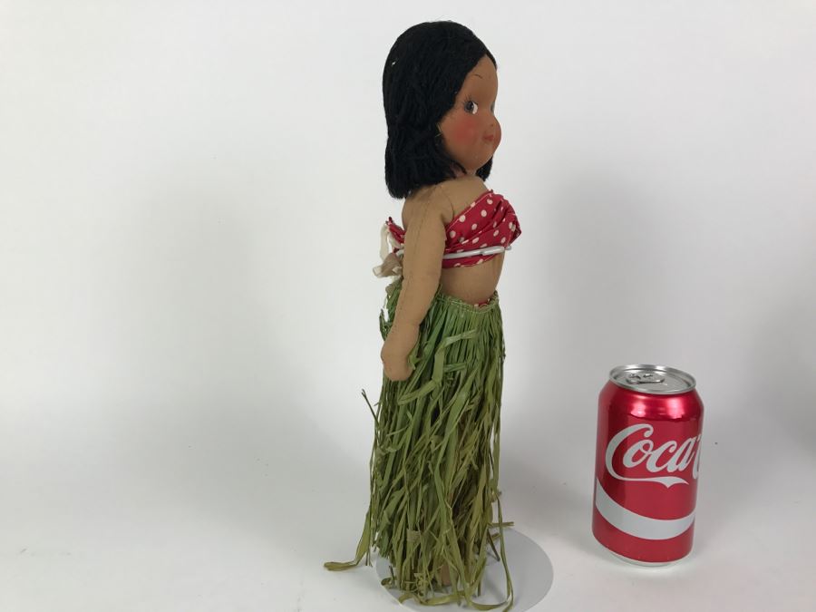 Vintage Hawaiian Cloth Hula Girl Doll [Photo 11]
