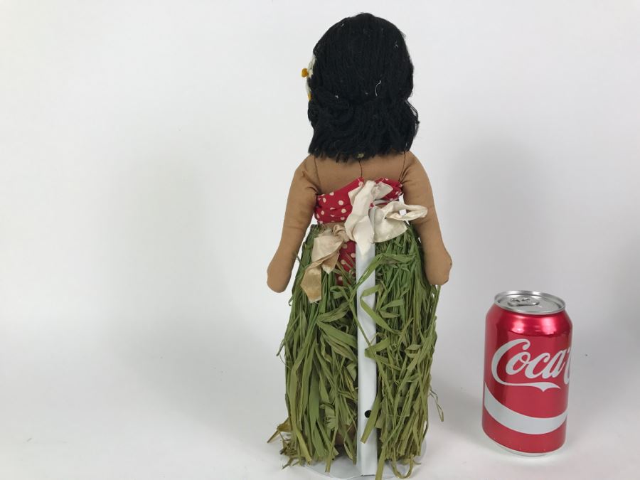 Vintage Hawaiian Cloth Hula Girl Doll [Photo 8]