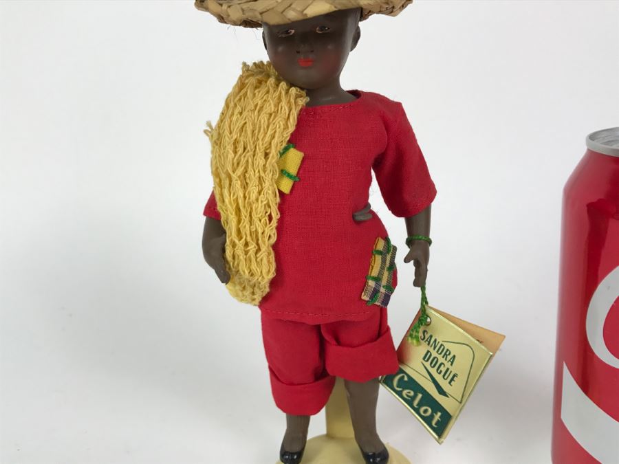 Vintage French Celluloid Doll Sandra Dogue Celot [Photo 6]